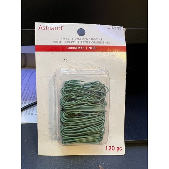 Ashland Christmas Small Ornament Hooks, 120pcs - Picture 1 of 2